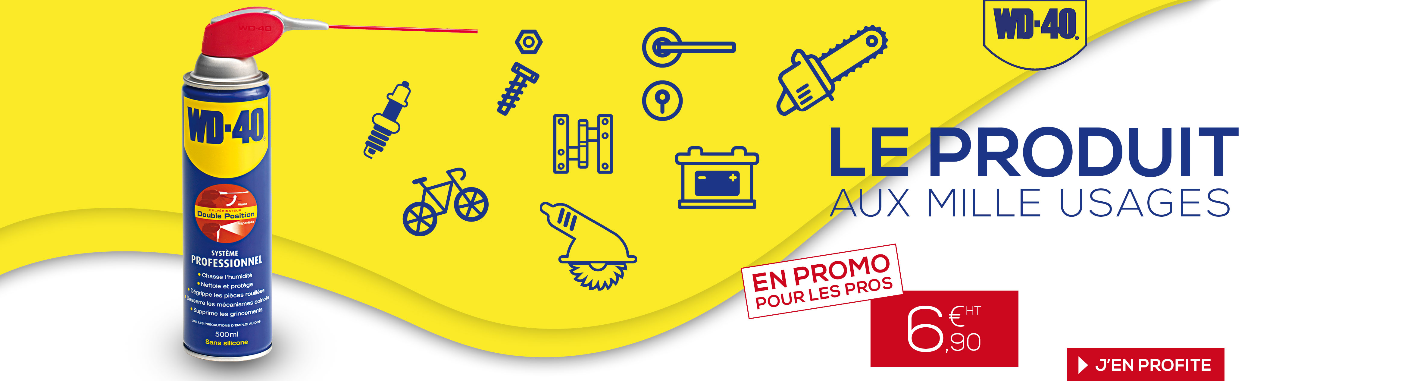 Promo dégrippant lubrifiant WD40 2022